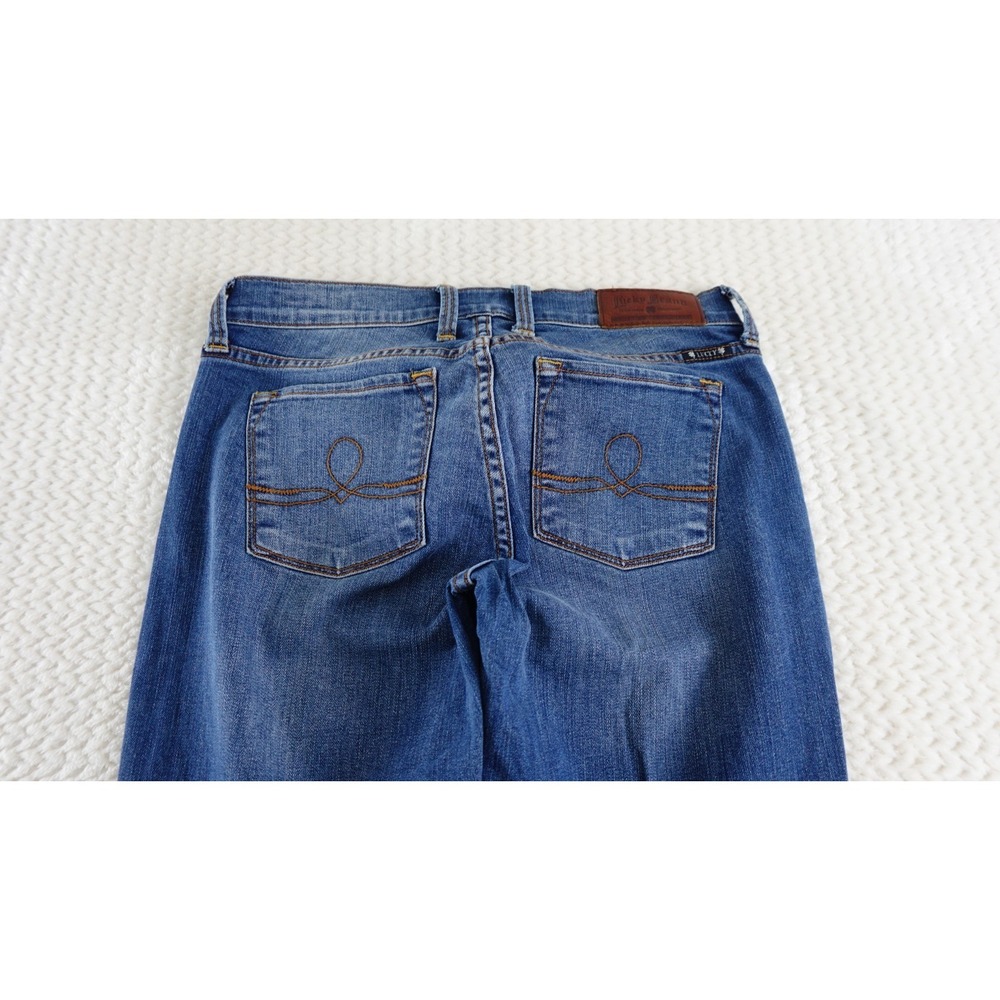 Lucky Brand Sofia Straight Womens size 6/28 Denim Blue Jeans - Picture 5 of 15
